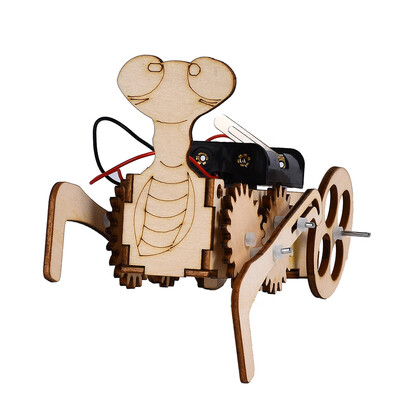 Interesting Scientific Experiment Mantis Trolley Model Technology Small-scale Manufacturing Handmade Material
Interesting Scientific Experiment Mantis Trolley Model Technology Small-scale Manufacturing Handmade Material