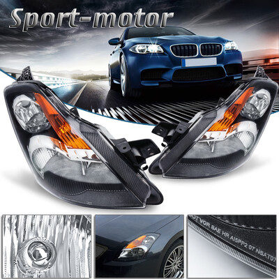 Headlight Assembly For 2007 2008 2009 Nissan Altima Black Factory Style Replacement Headlights Pair
Headlight Assembly For 2007 2008 2009 Nissan Altima Black Factory Style Replacement Headlights Pair