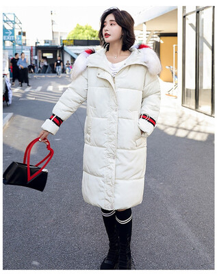 Winter 2018 new Korean version of the original suifeng slimming fashion long down jacket female
Winter 2018 new Korean version of the original suifeng slimming fashion long down jacket female