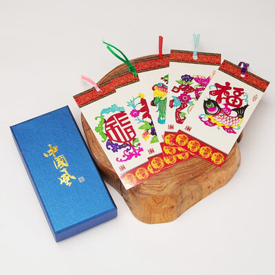 Handmade paper-cut bookmarks Chinese characteristics small gifts Chinese style souvenirs
Handmade paper-cut bookmarks Chinese characteristics small gifts Chinese style souvenirs
