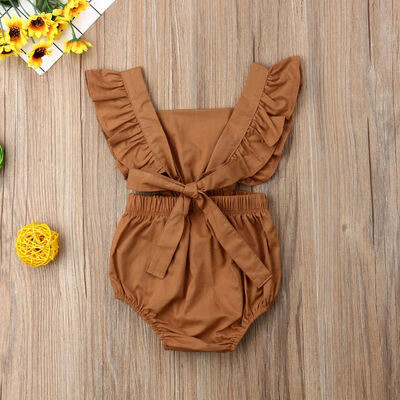SUNSIOM Newborn Baby Girl Ruffle Solid Color Romper Bodysuit Jumpsuit Outfits Sunsuit
SUNSIOM Newborn Baby Girl Ruffle Solid Color Romper Bodysuit Jumpsuit Outfits Sunsuit