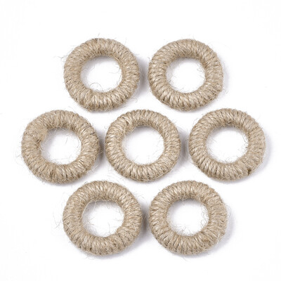 Handmade Woven Linking Rings Hemp Cord Covered with Wood Ring BurlyWood 3536x711mm Inner Diameter 1921mm
Handmade Woven Linking Rings Hemp Cord Covered with Wood Ring BurlyWood 3536x711mm Inner Diameter 1921mm