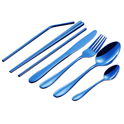 Toponeto 7PCS Set Stainless Steel Upscale Dinnerware Flatware Cutlery Fork Spoon BK
Toponeto 7PCS Set Stainless Steel Upscale Dinnerware Flatware Cutlery Fork Spoon BK