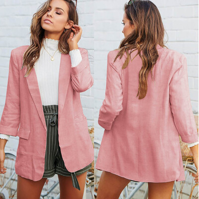 Roseonmyhand Women Casual Work Suit Long Sleeve Office Coat Jacket Blazer Jacket Suits
Roseonmyhand Women Casual Work Suit Long Sleeve Office Coat Jacket Blazer Jacket Suits