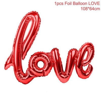Foil Balloons LOVE Siamesed red heart Ballon Wedding Decoration Ballon Romantic Valentines Day Love Letter Balls Party Supplies
Foil Balloons LOVE Siamesed red heart Ballon Wedding Decoration Ballon Romantic Valentines Day Love Letter Balls Party Supplies