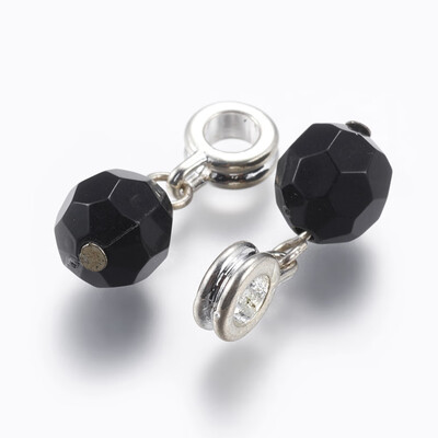 Alloy European Dangle Beads Large Hole Pendants with Acrylic Beads Round Silver 25mm Pendant 15x95mm Hole 45mm
Alloy European Dangle Beads Large Hole Pendants with Acrylic Beads Round Silver 25mm Pendant 15x95mm Hole 45mm