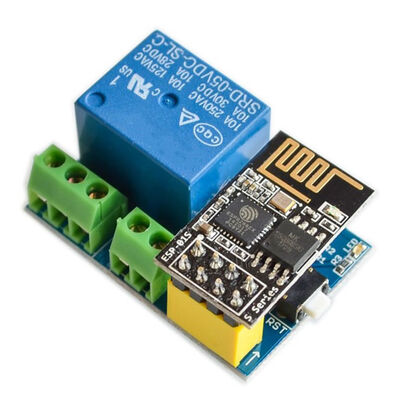 ESP8266 ESP-01S 5V WiFi Relay Module Things Smart Home Remote Control Switch Replacement for Arduino Phone APP
ESP8266 ESP-01S 5V WiFi Relay Module Things Smart Home Remote Control Switch Replacement for Arduino Phone APP