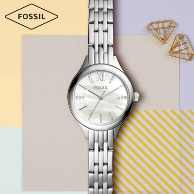Fossil watches new European&American fashion simple quartz womens watch new ladies fashion watch fresh temperament ultra-thin small dial silver steel belt female watch BQ3332
Fossil watches new European&American fashion simple quartz womens watch new ladies fashion watch fresh temperament ultra-thin small dial silver steel belt female watch BQ3332