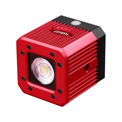Waterproof Aluminum Alloy Cube LED Video Light 5600K Diving Fill Light Strobe Flash with 14 Inch Screw Hole for Canon Nikon Sony
Waterproof Aluminum Alloy Cube LED Video Light 5600K Diving Fill Light Strobe Flash with 14 Inch Screw Hole for Canon Nikon Sony