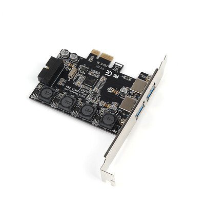 PCI-E to Dual USB30 Ports Expansion Card PCI Express Adapter NEC D720201 Main Control Chip For Desktop PC with 19 PIN
PCI-E to Dual USB30 Ports Expansion Card PCI Express Adapter NEC D720201 Main Control Chip For Desktop PC with 19 PIN