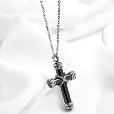Titanium Steel Gold Cross Pendant Keepsake Urn Necklace For Ashes Memorial Jewelry Mementos
Titanium Steel Gold Cross Pendant Keepsake Urn Necklace For Ashes Memorial Jewelry Mementos