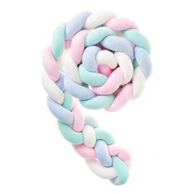 Baby Crib Bumper Knotted Braided Bumper Handmade Soft Knot Pillow Pad Cushion Nursery Cradle Decor Gift Crib Protector Cotton 3 Me
Baby Crib Bumper Knotted Braided Bumper Handmade Soft Knot Pillow Pad Cushion Nursery Cradle Decor Gift Crib Protector Cotton 3 Me
