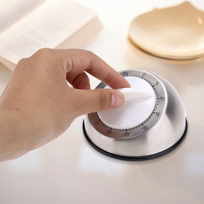Greensen Stainless Steel Rotary Knob Kitchen Timer Mechanical Alarm Cooking Countdown Clock 60 Minutes
Greensen Stainless Steel Rotary Knob Kitchen Timer Mechanical Alarm Cooking Countdown Clock 60 Minutes