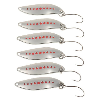 YAPADA 6PCS 2g33cm 3g38cm Zinc Alloy Hard Fishing Lures Spoon Sequin Paillette Baits with Single Hook
YAPADA 6PCS 2g33cm 3g38cm Zinc Alloy Hard Fishing Lures Spoon Sequin Paillette Baits with Single Hook