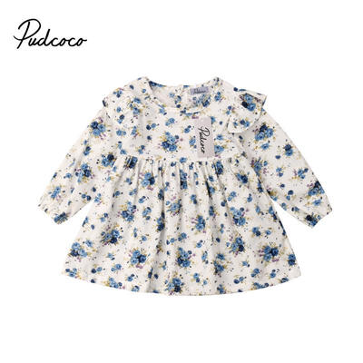 Lovely Baby Girls Button Dress Fashion Newborn Baby Girl Long Sleeve Flower Printed Dresses Kid Girl Easter Princess Dress 6M
Lovely Baby Girls Button Dress Fashion Newborn Baby Girl Long Sleeve Flower Printed Dresses Kid Girl Easter Princess Dress 6M