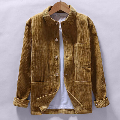 Tailored Mens Autumn Fashion Shirts Casual Long Sleeve Solid Tops Corduroy Casual Blouse
Tailored Mens Autumn Fashion Shirts Casual Long Sleeve Solid Tops Corduroy Casual Blouse