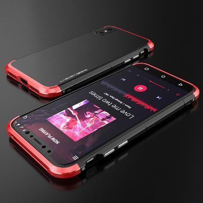 Luxury For Apple iPhone X Case 360 Full Protection 3 in 1 Aluminum Metal PC Hard Slim Hybrid Slim Back Case Cover For iPhone X
Luxury For Apple iPhone X Case 360 Full Protection 3 in 1 Aluminum Metal PC Hard Slim Hybrid Slim Back Case Cover For iPhone X