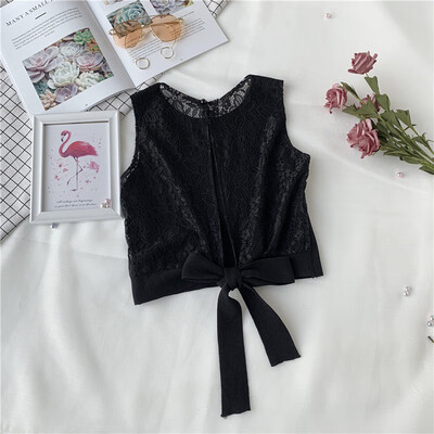 Womens Sleeveless O Neck Solid Casual Lace Up Backless Lace Stitching T-Shirt
Womens Sleeveless O Neck Solid Casual Lace Up Backless Lace Stitching T-Shirt