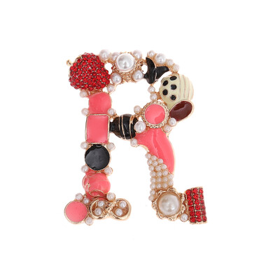 Colorful Letters of Alphabet Fashion Enamel&Simulated Pearl Brooch Pins for Women or Girls
Colorful Letters of Alphabet Fashion Enamel&Simulated Pearl Brooch Pins for Women or Girls