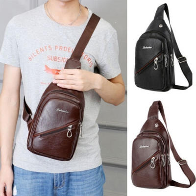 Fashion Mans Leather Chest Cycle Sling Pack Satchel Shoulder Bags Small Daypacks Purse
Fashion Mans Leather Chest Cycle Sling Pack Satchel Shoulder Bags Small Daypacks Purse