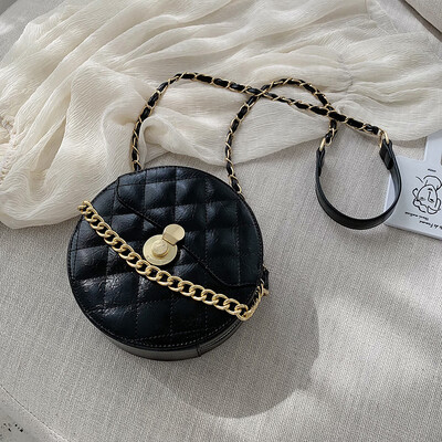 Small fragrance rhombic chain bag female 2019 new wave Korean version of the wild single shoulder slung ins super fire small round bag
Small fragrance rhombic chain bag female 2019 new wave Korean version of the wild single shoulder slung ins super fire small round bag