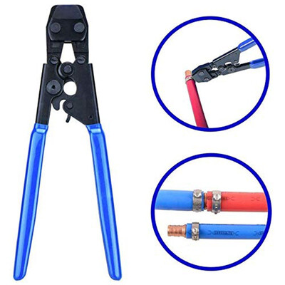 Ktaxon PEX Cinch Clamp Tool PEX Ratcheting Cinch Crimping Tool Crimper w20pcs 12"&10 pcs 34"SS PEX Clamps
Ktaxon PEX Cinch Clamp Tool PEX Ratcheting Cinch Crimping Tool Crimper w20pcs 12"&10 pcs 34"SS PEX Clamps