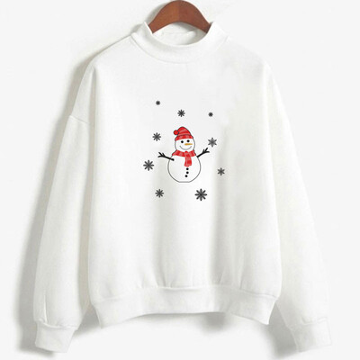 Tailored Christmas Women print Long Sleeve O-Neck Solid color Sweatshirt pullover blouse
Tailored Christmas Women print Long Sleeve O-Neck Solid color Sweatshirt pullover blouse
