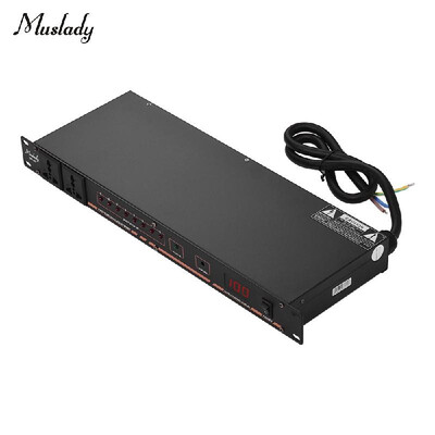 Muslady DB-02 10-outlet Rack Mount Power Sequence Controller Conditioner Surge Protector Power Supply Regulator with LED Display f
Muslady DB-02 10-outlet Rack Mount Power Sequence Controller Conditioner Surge Protector Power Supply Regulator with LED Display f