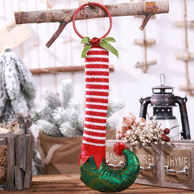 Tailored Striped Elf Boots Christmas Pendant Xmas Tree Door Hanging Decoration Ornament
Tailored Striped Elf Boots Christmas Pendant Xmas Tree Door Hanging Decoration Ornament