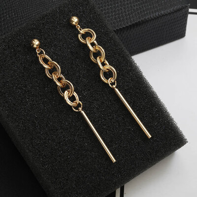 2018 New Long Earrings For Women Triangle Round Design Geometric Ear Jewelry Punk Style Statement Earrings
2018 New Long Earrings For Women Triangle Round Design Geometric Ear Jewelry Punk Style Statement Earrings