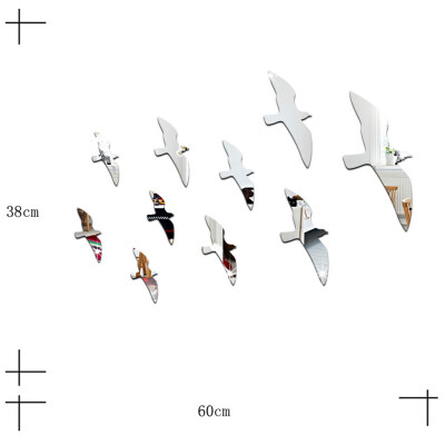 〖Follure〗Acrylic 3D Seagull Bird Combination Mirror Effect Wall Sticker Decal Home Decor
〖Follure〗Acrylic 3D Seagull Bird Combination Mirror Effect Wall Sticker Decal Home Decor