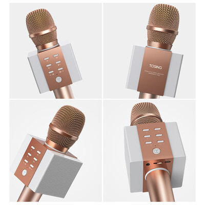 TOSING 008 Wireless Karaoke Microphone Bluetooth Speaker 2-in-1 Handheld Singing Recording Portable KTV Player for iOS Android Sma
TOSING 008 Wireless Karaoke Microphone Bluetooth Speaker 2-in-1 Handheld Singing Recording Portable KTV Player for iOS Android Sma