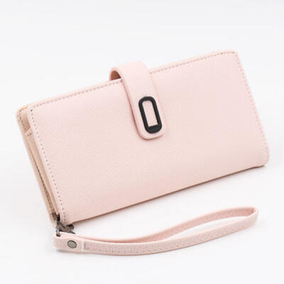 Simple Fresh Style PU Leather Long Wallet For Women Zipper Hasp Purse Phone Bag With Card Holder
Simple Fresh Style PU Leather Long Wallet For Women Zipper Hasp Purse Phone Bag With Card Holder
