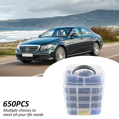 Universal 650pcs 22 Sizes Mixed Plastic Car Clips Side Skirt Bumper Rivet Fasteners Tools
Universal 650pcs 22 Sizes Mixed Plastic Car Clips Side Skirt Bumper Rivet Fasteners Tools