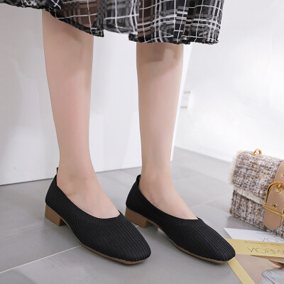 Flat sole single shoes low upper shoes overshoes womens shoes knitted face breathable soft sole comfortable pregnant women
Flat sole single shoes low upper shoes overshoes womens shoes knitted face breathable soft sole comfortable pregnant women