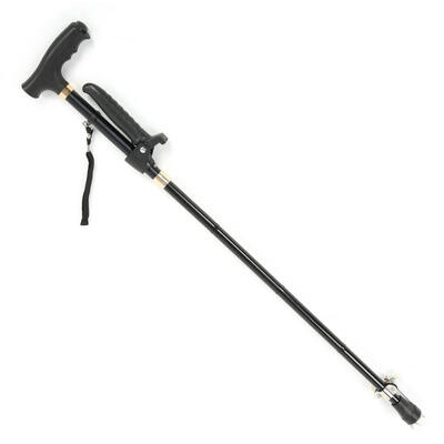 Greensen Aluminum Alloy Folding Elderly Walking Stick Cane Crutch with Light for Climbing
Greensen Aluminum Alloy Folding Elderly Walking Stick Cane Crutch with Light for Climbing