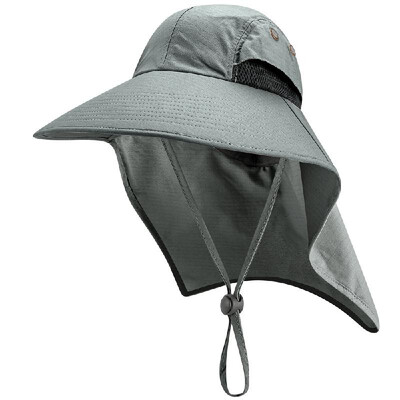 Fishing Cap Wide Brim Unisex Sun Hat with Neck Flap Adjustable Drawstring for Travel Camping Hiking Boating
Fishing Cap Wide Brim Unisex Sun Hat with Neck Flap Adjustable Drawstring for Travel Camping Hiking Boating