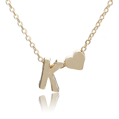 Stainless Steel Jewelry Choker Necklace Letter Necklace Women Gold Chain Female Nameplate Heart Necklace Copper Boho Girlfriend
Stainless Steel Jewelry Choker Necklace Letter Necklace Women Gold Chain Female Nameplate Heart Necklace Copper Boho Girlfriend