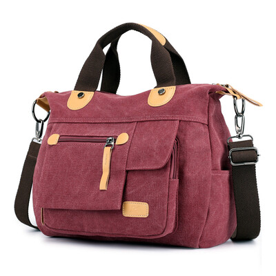 Tailored Fashion Womens Multi-Function Large Capacity Canvas Shoulder Bag Travel Bag
Tailored Fashion Womens Multi-Function Large Capacity Canvas Shoulder Bag Travel Bag
