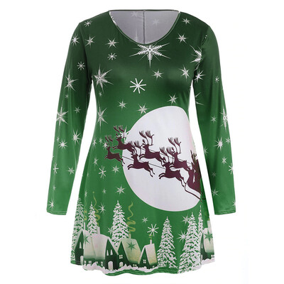Tailored Women Casual Plus Size Merry Christmas Print O-Neck Blouse Long Sleeve Tops
Tailored Women Casual Plus Size Merry Christmas Print O-Neck Blouse Long Sleeve Tops