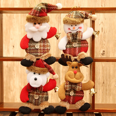 Gobestart Christmas Ornaments Gift Santa Claus Snowman Reindeer Toy Doll Hang Decorations
Gobestart Christmas Ornaments Gift Santa Claus Snowman Reindeer Toy Doll Hang Decorations