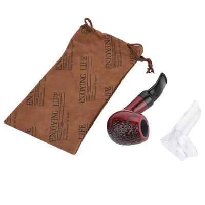 Greensen Exquisite Rosewood Short Handle Carving Tobacco Cigarette Smoke Pipe SD-517
Greensen Exquisite Rosewood Short Handle Carving Tobacco Cigarette Smoke Pipe SD-517