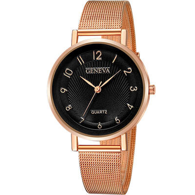 2019 GENEVA Watch Women Clock Mesh Band Stainless Steel Analog Quartz Wristwatch Luxury Silver Black Watches Montre Femme
2019 GENEVA Watch Women Clock Mesh Band Stainless Steel Analog Quartz Wristwatch Luxury Silver Black Watches Montre Femme