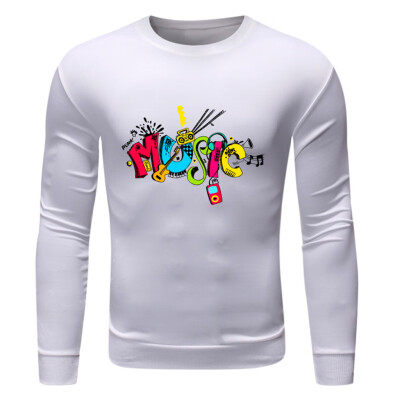 Toponeto Mens Fashion Long-sleeved Round Neck Solid Color Printing Sweater Tops Blouse
Toponeto Mens Fashion Long-sleeved Round Neck Solid Color Printing Sweater Tops Blouse