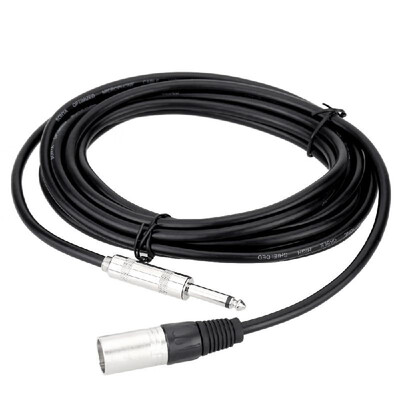 98ft 3m XLR Male to 65mm Male Cable Wire for Mixer Mixing Console Microphone Loudspeaker
98ft 3m XLR Male to 65mm Male Cable Wire for Mixer Mixing Console Microphone Loudspeaker