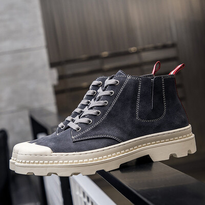 Martin shoes Martin boots in the boots British retro suede thick-soled tooling mens Martin shoes casual boots
Martin shoes Martin boots in the boots British retro suede thick-soled tooling mens Martin shoes casual boots