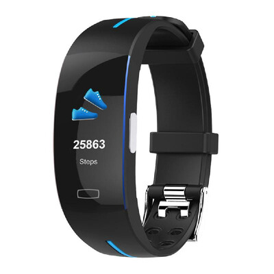 PPGECG Fitness Tracker Smart Bands Sports Bracelet 096" Display Screen IP67 Waterproof GPS 130mAh BT Wristwatch for Android iOS
PPGECG Fitness Tracker Smart Bands Sports Bracelet 096" Display Screen IP67 Waterproof GPS 130mAh BT Wristwatch for Android iOS