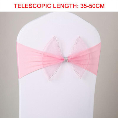 Chair Sash Bow Elastic Chair Ribbon Back Tie Bands for Wedding Party Ceremony Banquet
Chair Sash Bow Elastic Chair Ribbon Back Tie Bands for Wedding Party Ceremony Banquet