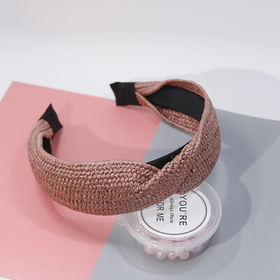 New Fashion Vintage Bow Knot Cross Hand-Woven Imitate Raffia Holiday Headband Headwear Accessories
New Fashion Vintage Bow Knot Cross Hand-Woven Imitate Raffia Holiday Headband Headwear Accessories