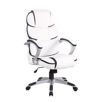 Ergonomic PU Leather High Back Executive Computer Desk Task Office Chair White
Ergonomic PU Leather High Back Executive Computer Desk Task Office Chair White